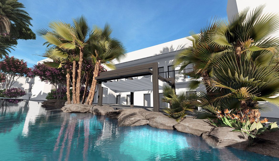 Cyprus Constructions Hawaii Homes Denize Sıfır 3+1 Villa