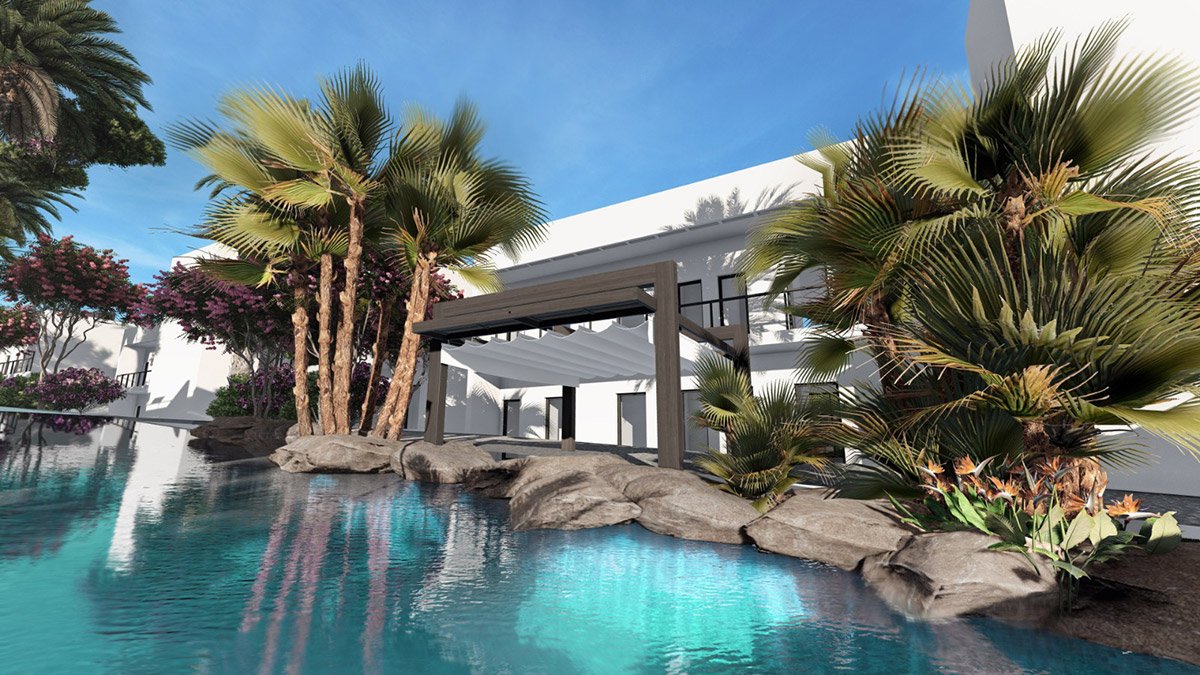 Cyprus Constructions Hawaii Homes Denize Sıfır 3+1 Villa