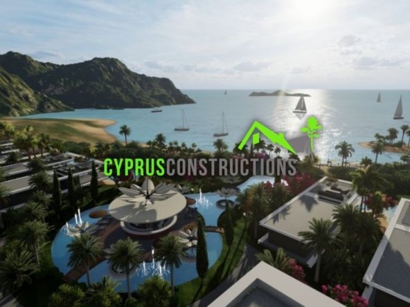 Cyprus Constructions Aloha Beach Resort 1. Etap 1+1 Daire