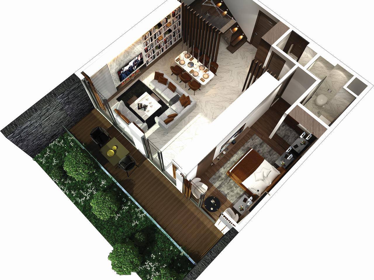 NorthernLAND - Grand Sapphire Blu 1. Blok 4+1 Penthouse Daire