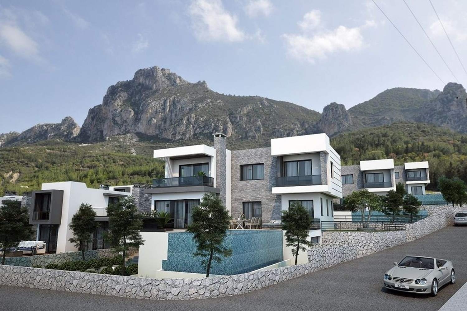 Ardem Construction - Karmi Valley House Şömineli, Özel Havuzlu 4+1 Villa