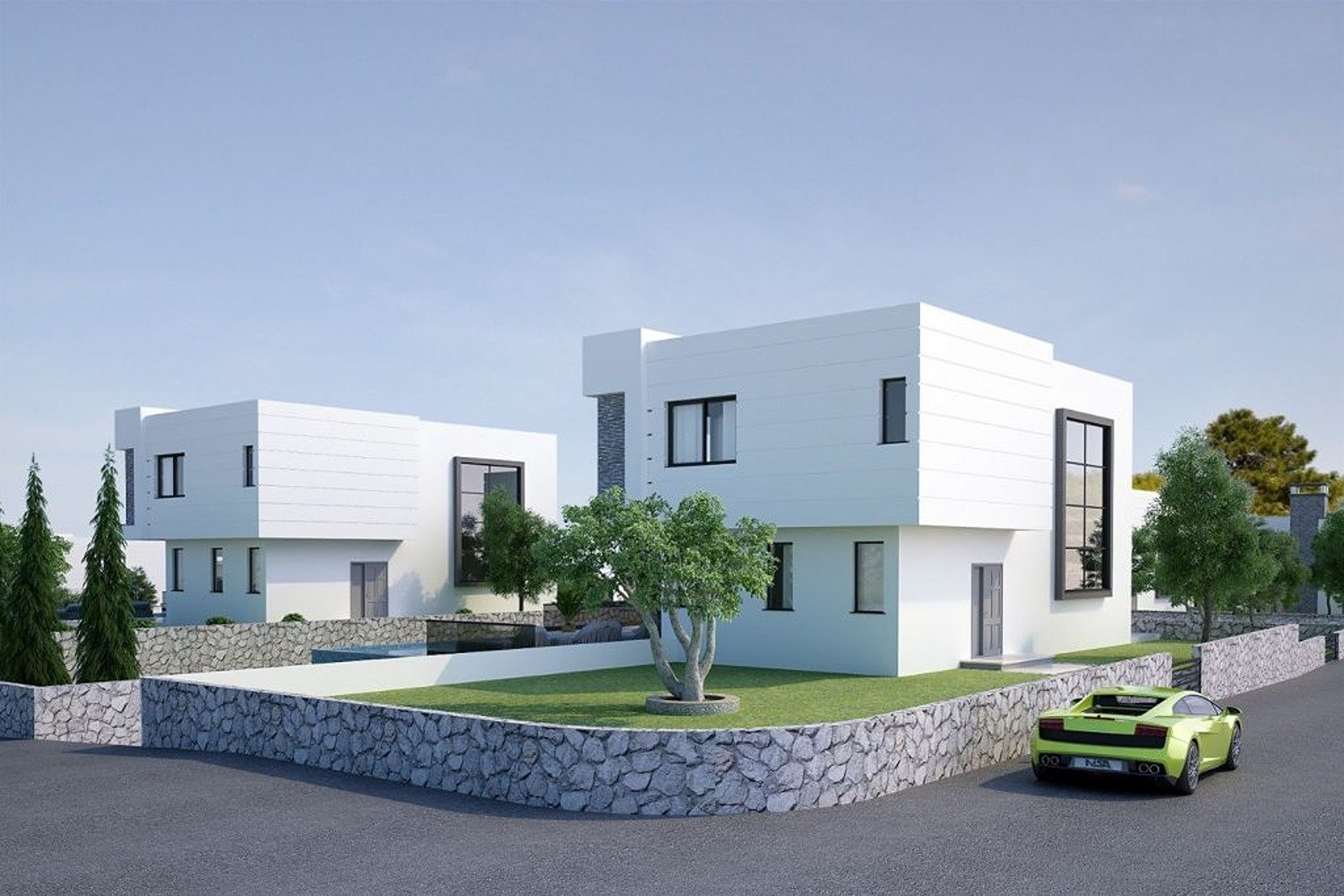 Ardem Construction - Karmi Valley House Şömineli, Özel Havuzlu 4+1 Villa