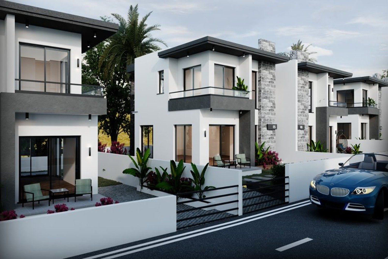 Ardem Construction - Ardem Park Green Hill 3+1 Triplex Villa