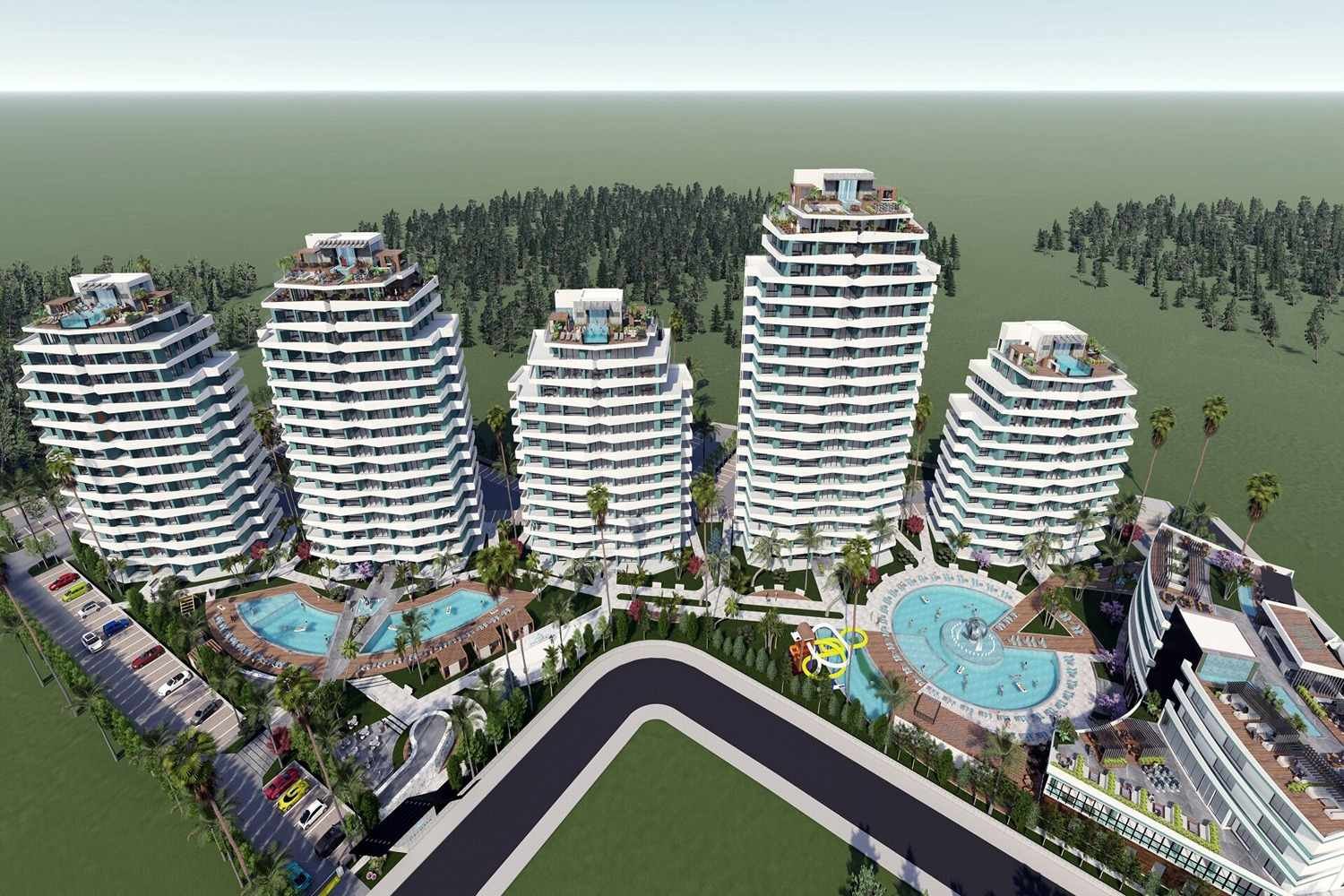 Uzun Group - Sky Deluxia Life E Blok Stüdyo Daire