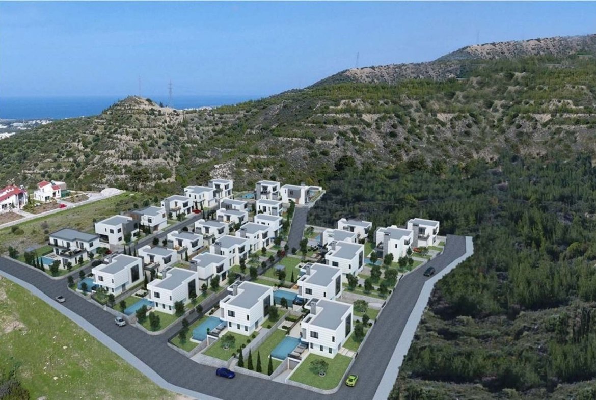 Ardem Construction - Karmi Valley House Şömineli, Özel Havuzlu 4+1 Villa