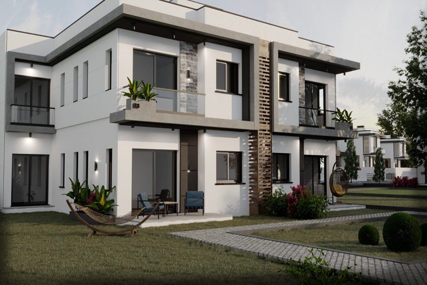 Ardem Construction - Ardem Park Green Hill 3+1 Triplex Villa