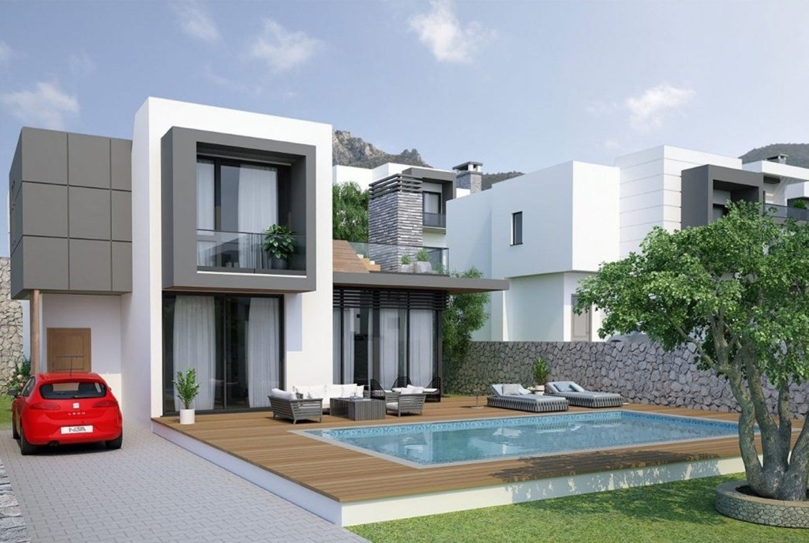 Ardem Construction - Karmi Valley House Şömineli, Özel Havuzlu 4+1 Villa