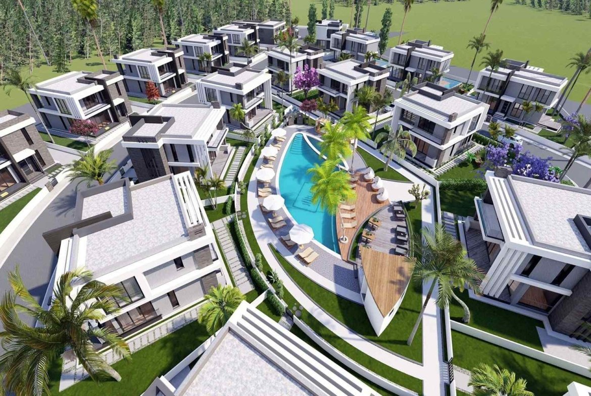 Uzun Group - Lotus A Tipi 3+1 Müstakil Havuzlu Villa