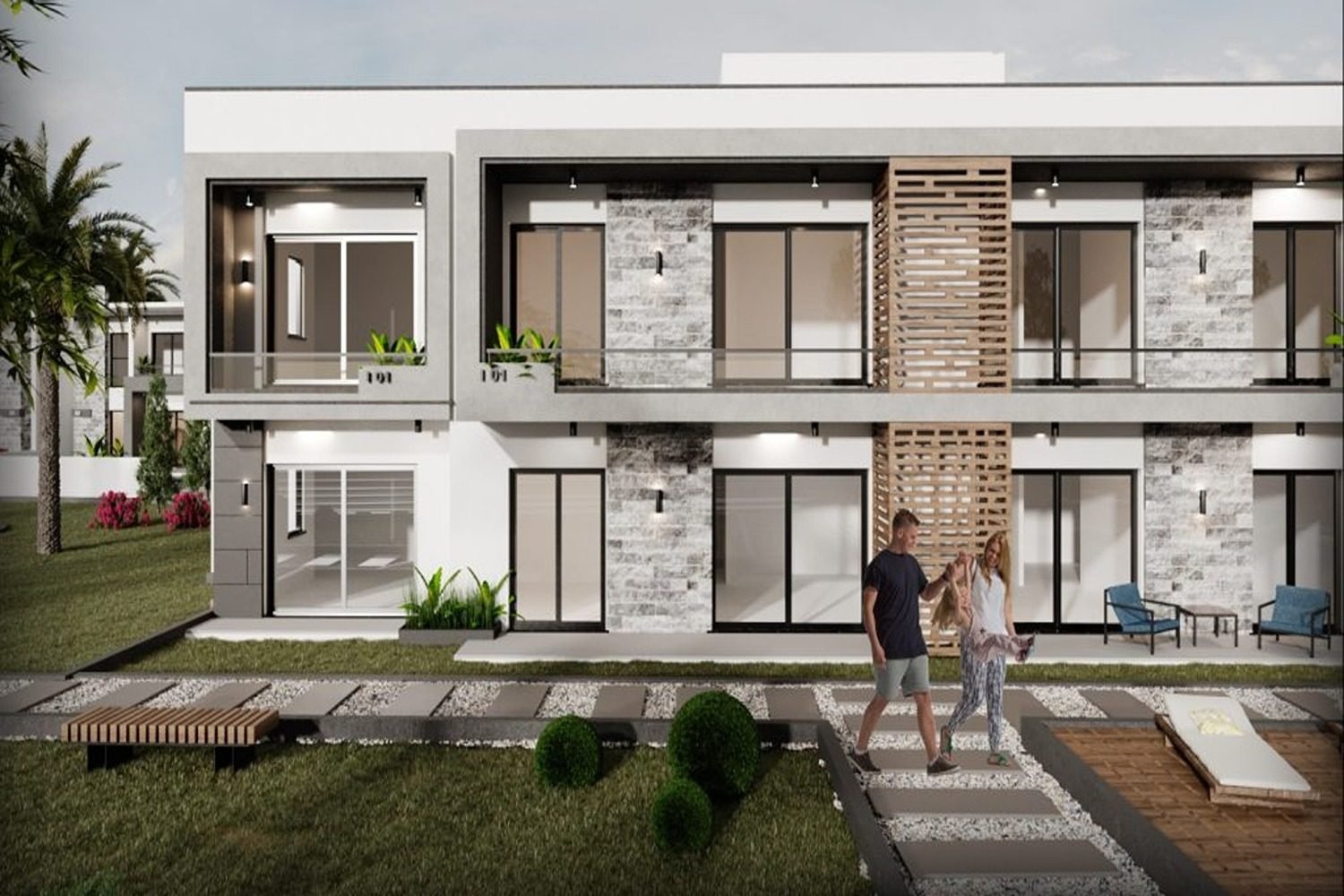 Ardem Construction - Ardem Park Green Hill 3+1 Triplex Villa