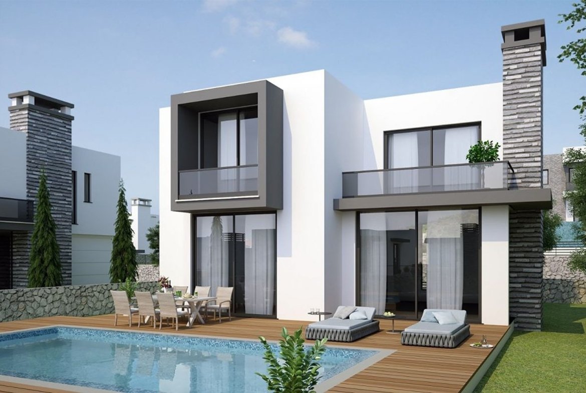 Ardem Construction - Karmi Valley House Şömineli, Özel Havuzlu 4+1 Villa