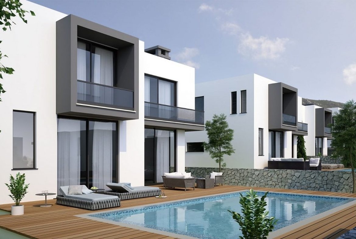 Ardem Construction - Karmi Valley House Şömineli, Özel Havuzlu 4+1 Villa