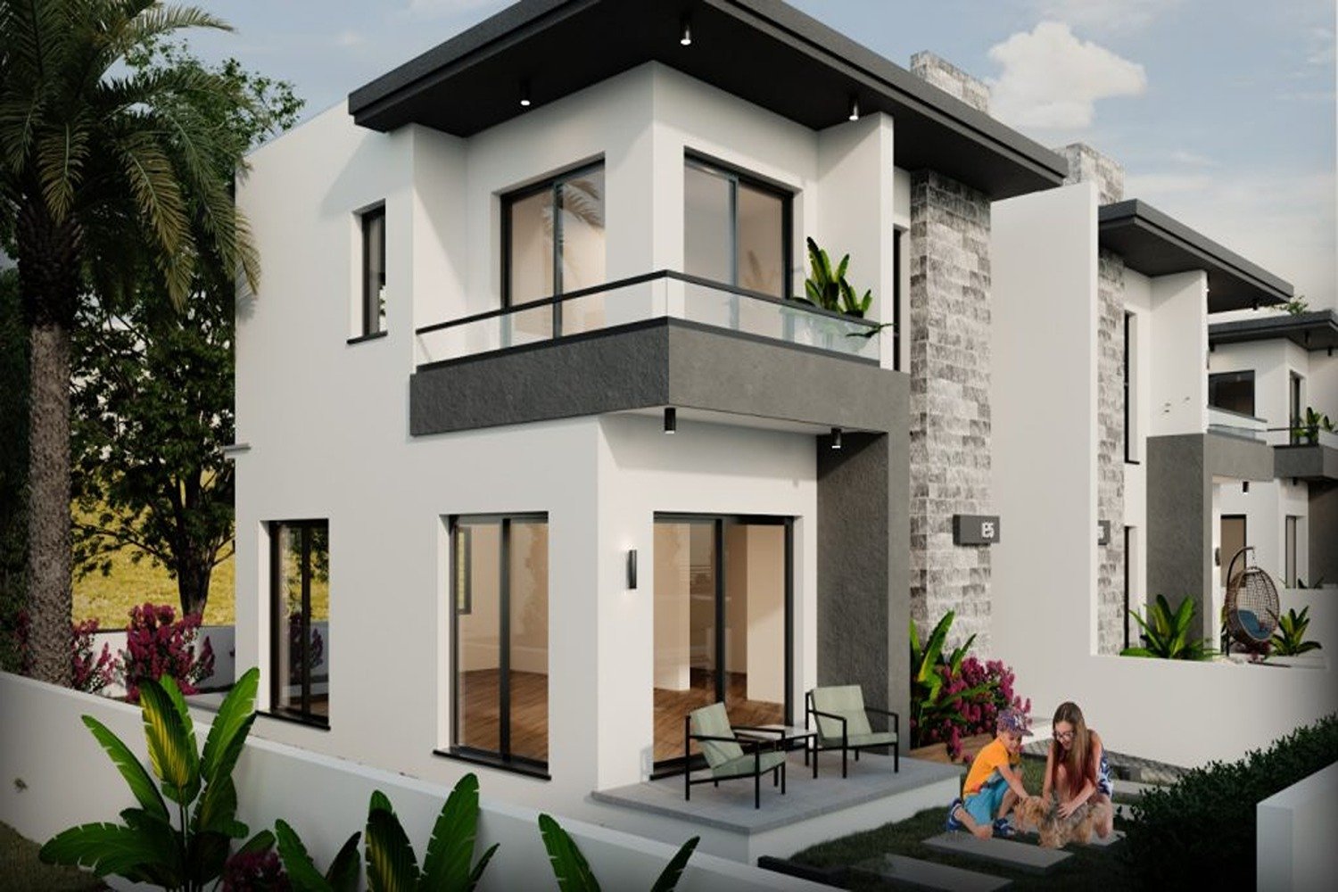 Ardem Construction - Ardem Park Green Hill 3+1 Triplex Villa