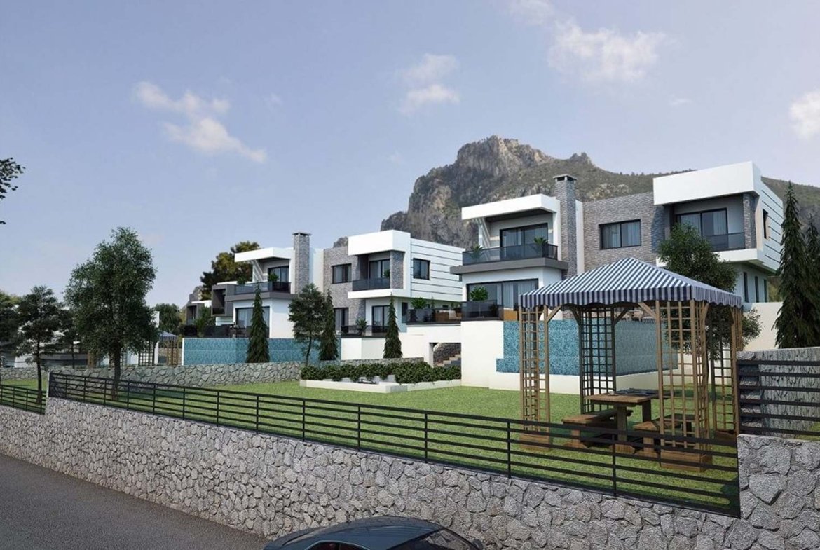 Ardem Construction - Karmi Valley House Şömineli, Özel Havuzlu 4+1 Villa