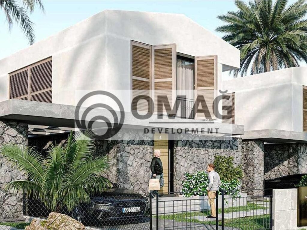 Omağ Development - Mediterrenean C Tip Townhouse 2+1 Duplex Villa