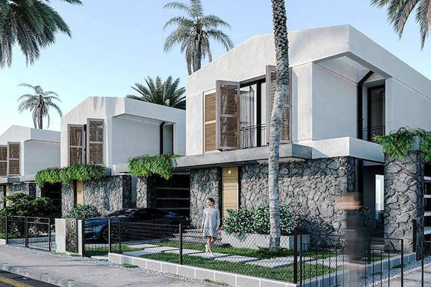 Omağ Development - Mediterrenean A Tip 3+1 Duplex Villa