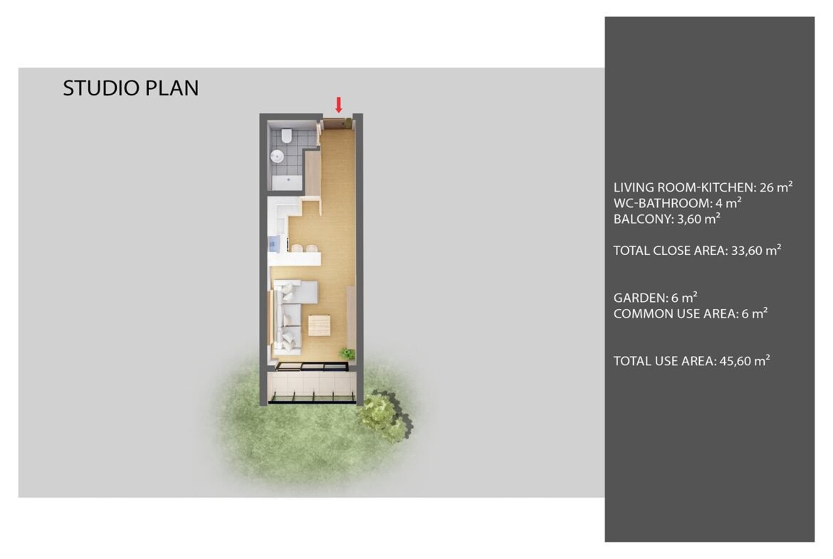 DND Homes - La Joya A13 Blok Stüdyo Residence