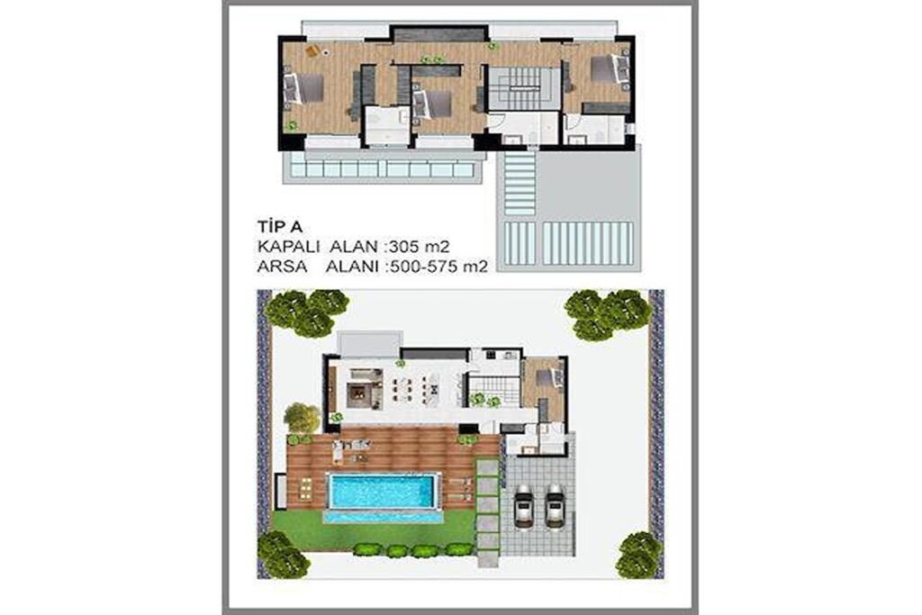 Omağ Development - The Hive A Tipi 4+1 Duplex Villa