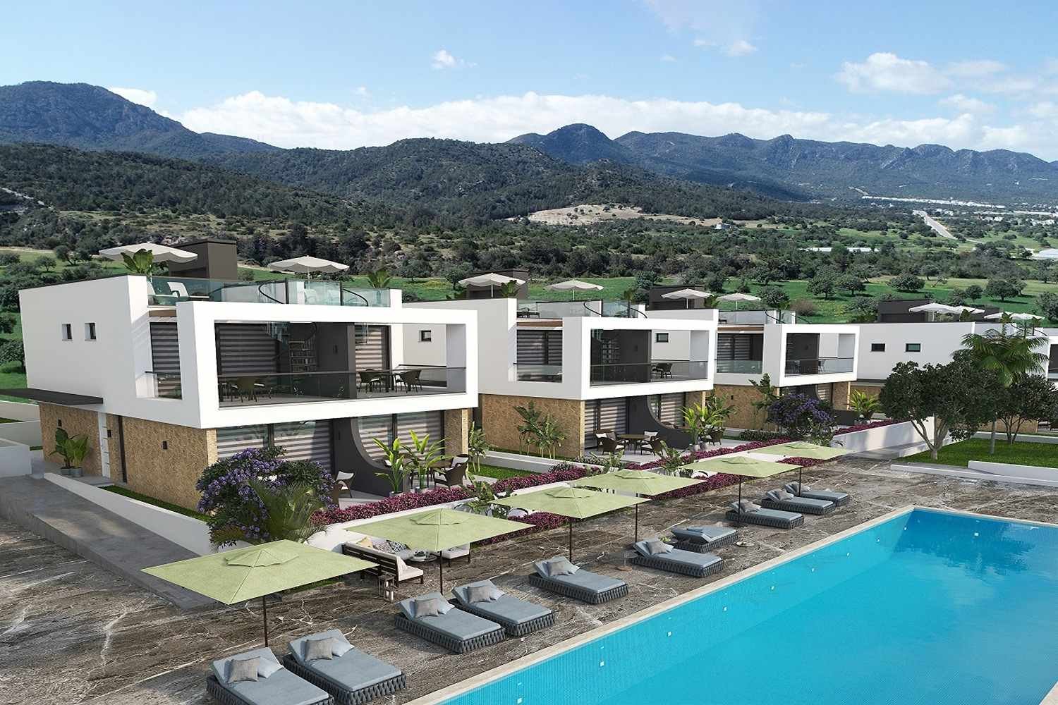 Özeray Investment - Carob Hill 1+1 Daire