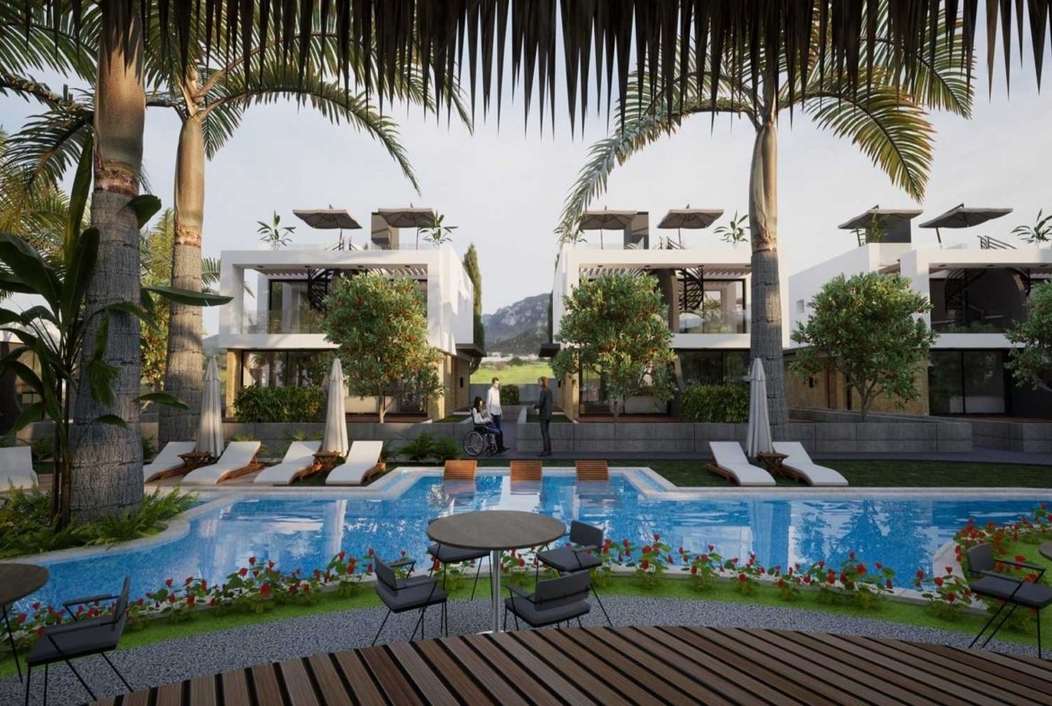 Özeray Investment - Aurora Bay 2+1 Yarı Müstakil Villa