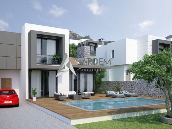 Ardem Construction - Karmi Valley House Bahçeli, Özel Havuzlu 4+1 Villa